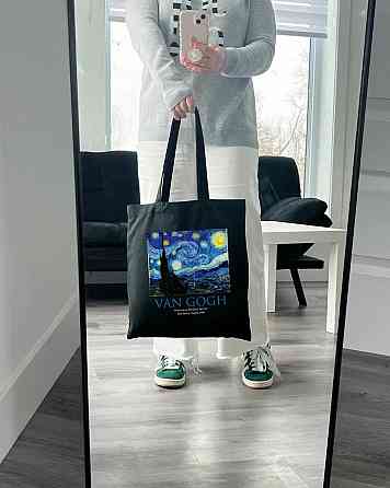 Екошопер BookOpt ВК4062 VAN GOGH «Зоряна ніч» Чорний Луцк