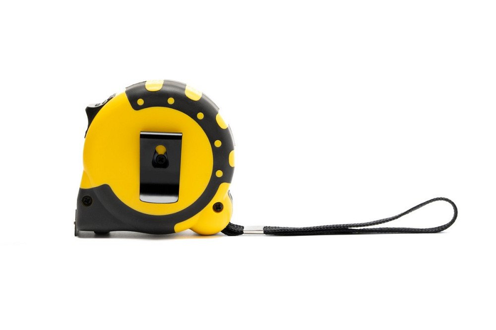 MASTERTOOL Рулетка MASTERTOOL 8 м×25 мм з магнітами 2 фіксатори кнопка STOP покриття TPR нейлон Киев - изображение 3