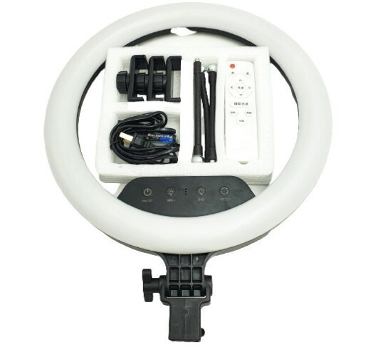 Кольцевая LED-лампа 45 см обычная (3 крепления) Киев - изображение 1