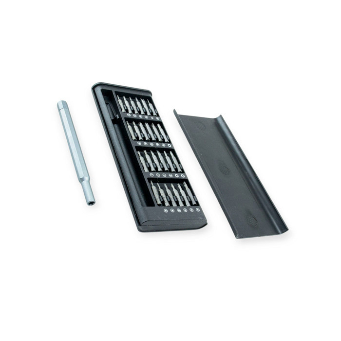 Набор бит 4мм 25шт (пласт. бокс) с магнитным держателем Cr-V Мукачево - изображение 1