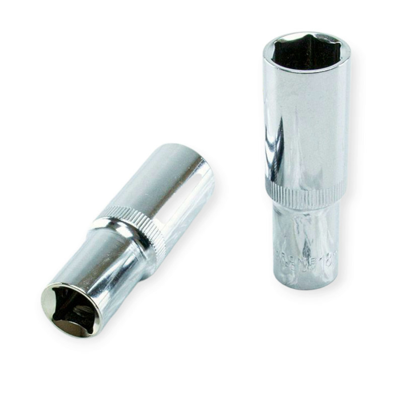 Головка торцевая шестигранная удлиненная 1/2 27мм CrV Мукачево - изображение 1