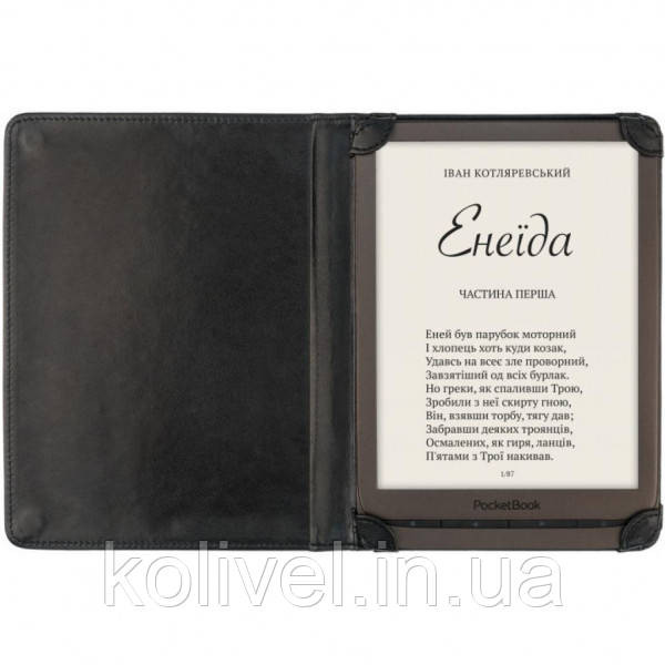 Обкладинка PocketBook 7.8" для PB740/741, кутики, чорна (VLPB-TB740BL1) Київ - фото 4
