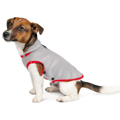Жилет для животных Pet Fashion FLEECY" ХS2 серо-красный (4823082419616) Винница - изображение 2
