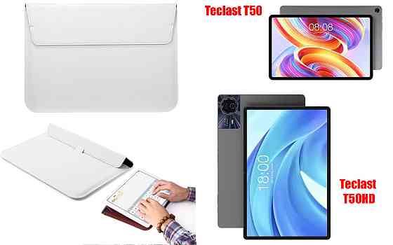 Чехол-конверт VitoCase для Teclast T50, T50HD, с функцией подставки для планшета Белый Киев
