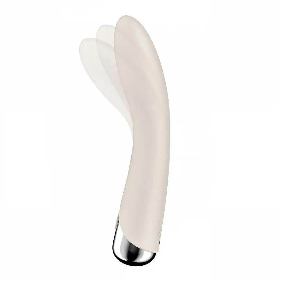 Вібратор Satisfyer Spinning Vibe 1 Beige Львів - фото 2