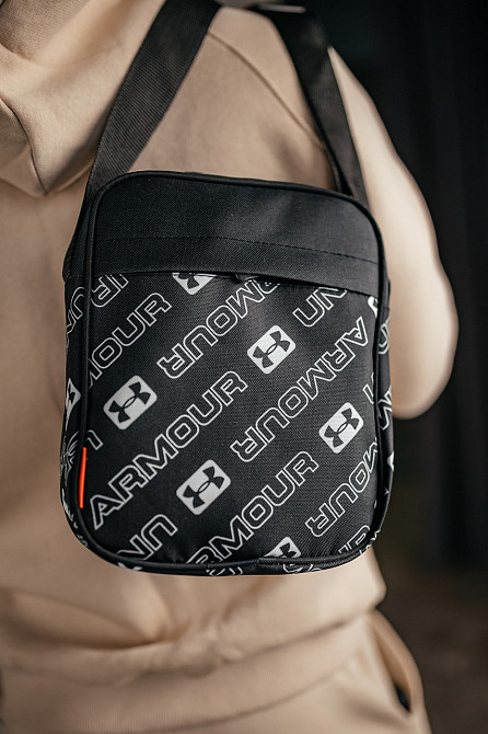 Барстека Nike, Чоловіча сумка через плече, Текстова барсетка на три відділення, Брендаова сумкаMasterSem Київ - фото 8