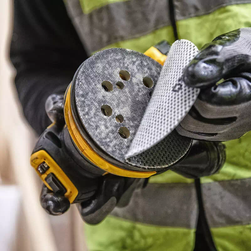 Професійна шліфмашина ексцентрикова акумуляторна безщіткова DeWALT DCW210N : без АКБ, платформа 125мм Київ - фото 7