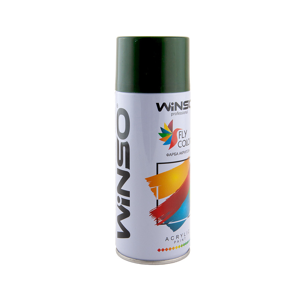 Фарба акрилова Winso Spray Темно-зелений 450мл Львів - фото 2