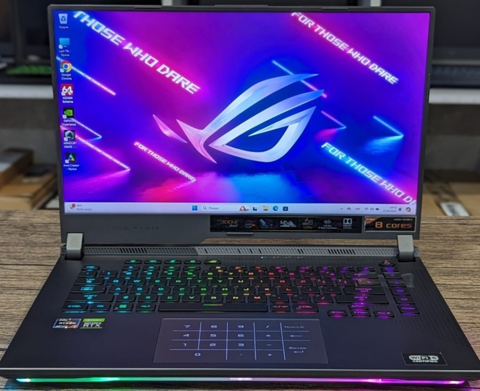 Ноутбук: ASUS ROG Strix G15 / 300Hz. Ryzen 7 -5800H/ 16Gb/ 512SSD / RTX 3070 Харків - фото 5