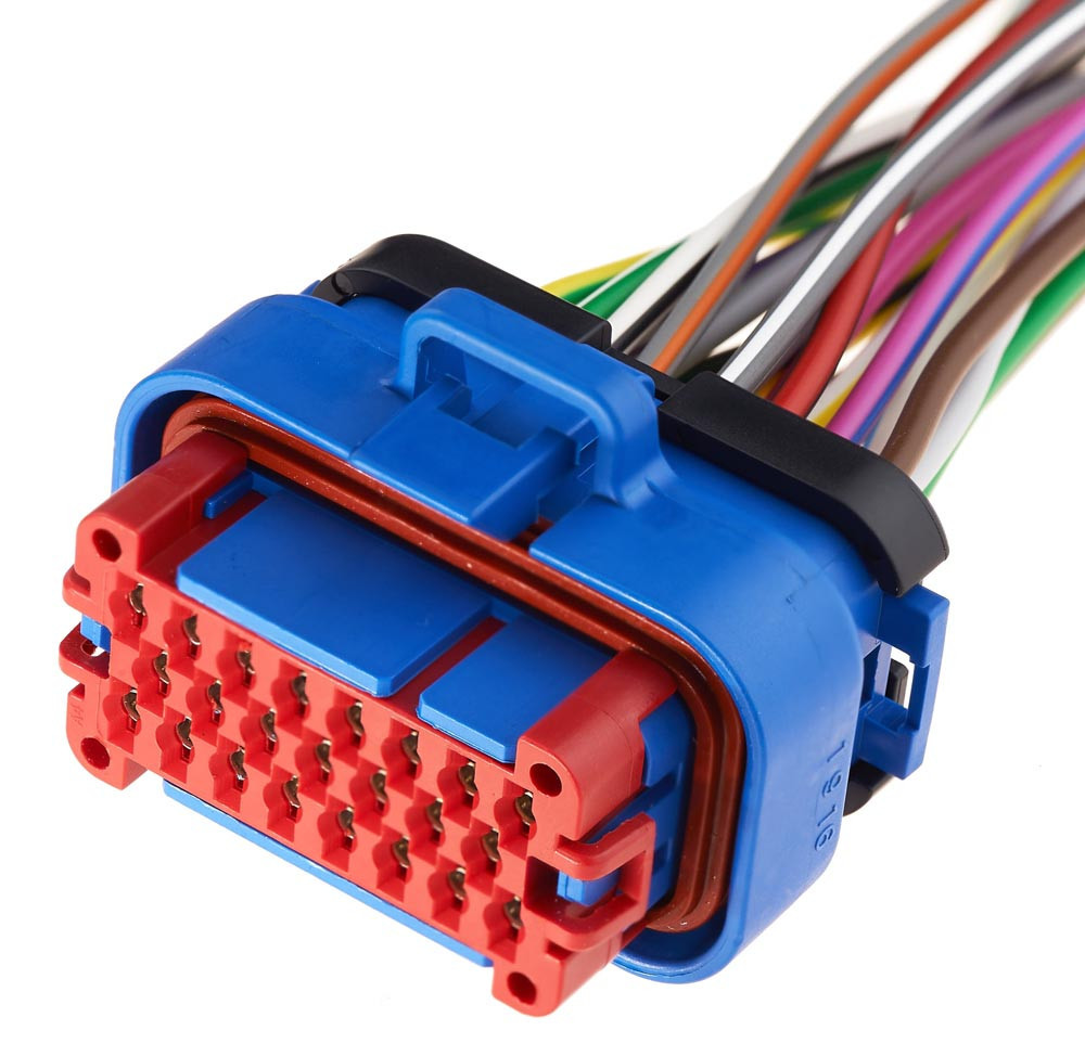 Разьем коннектор с проводом, 23-кон., Эбу,  770680-5,  TE Универсальная универс., Салон, Много марок Киев - изображение 1