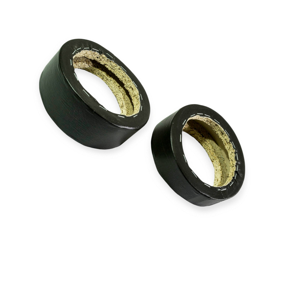 Подіум 13см (2шт) чорний шкірозамінник динаміка Мукачево - фото 1