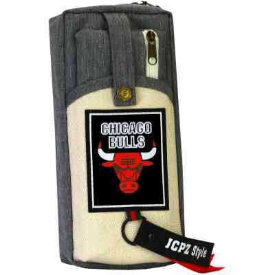 Пенал Cool For School 2 відділення Chicaco Buliis сірий (J-2390-1-grey) Вінниця