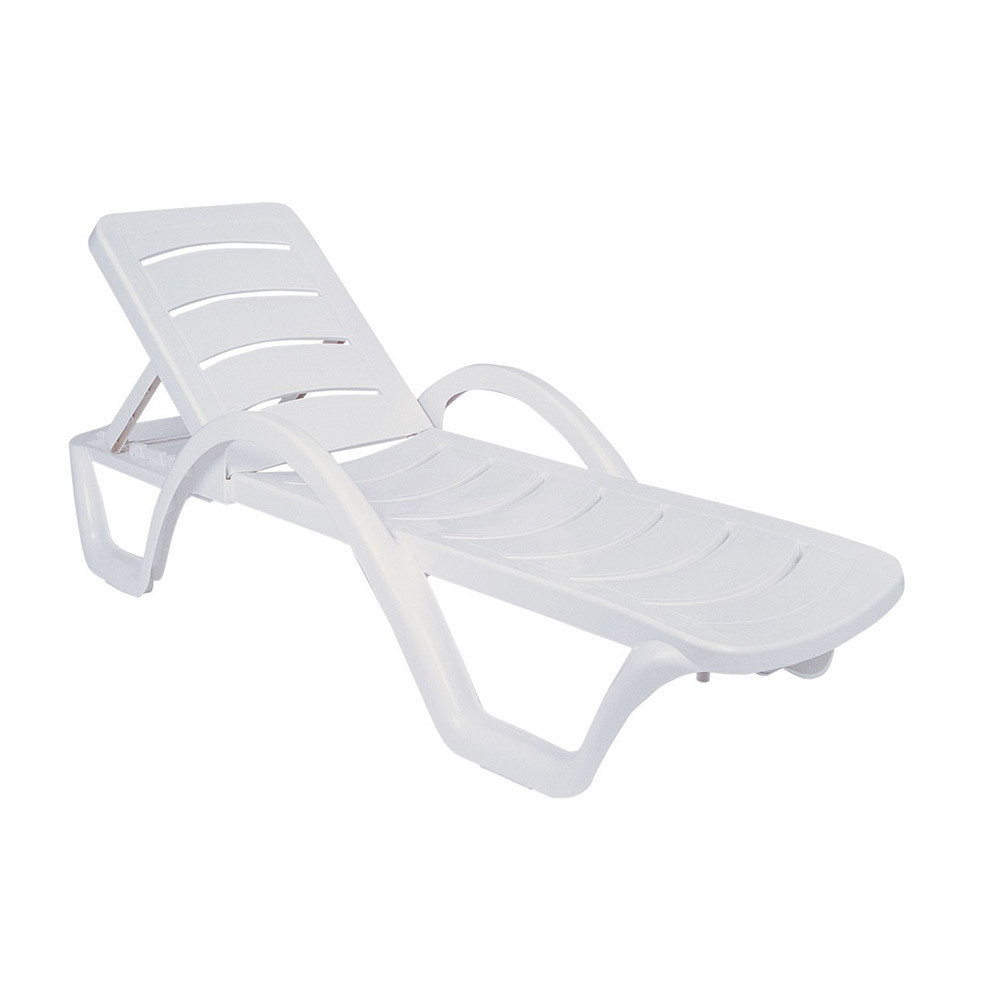 Шезлонг для басейну Aquaviva Havana білий Київ - фото 1