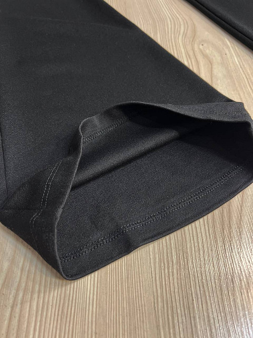 Лосины женские Prenses 001 клеш стрейчевые высокая посадка большие размеры черные, черный, 3XL Одесса - изображение 6