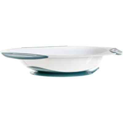 Тарелка детская Akuku на присоске, белый-бирюзовый (A0524) Винница