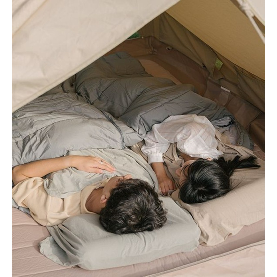 Подкладка для спального мешка Naturehike NH15S012-D, хлопок, светло-зеленый Киев - изображение 3