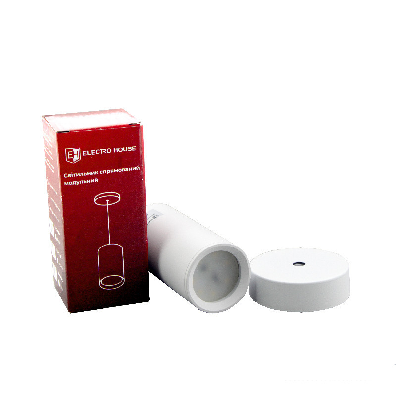 Светильник цилиндр потолочный модульный белый GU5.3 Киев - изображение 2