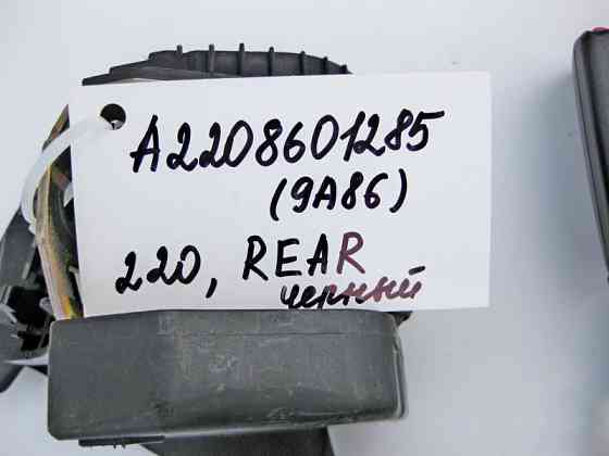 Mercedes-Benz  A2208601285 9A86 Ремінь безпеки задній центральний чорний S-Class W220 Одеса