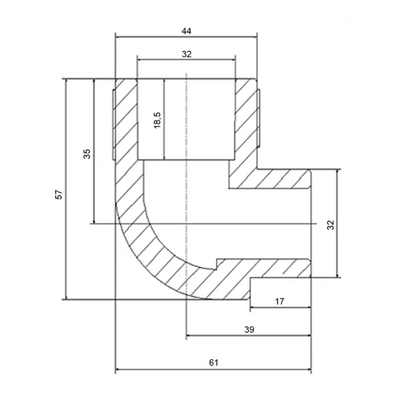 Куточок PPR Blue Ocean 32, 90° ВН Київ