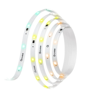 Светодиодная лента Govee RGBIC Basic Wi-Fi + Bluetooth LED Strip Light With Protective Coating 5м Білий (H619A3D1) Винница - изображение 9