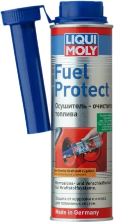 Вытеснитель влаги из бензина Liqui Moly 8356 Fuel Protect — защита топливной системы от коррозии и воды Ковель