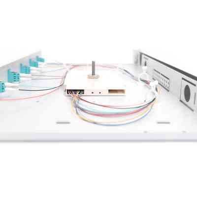 Патч-панель 1U 19&quot;, 6xLC duplex, incl, Splice Cass, OM3 Color Pigtails, Adapter Digitus (DN-96330/3) Вінниця