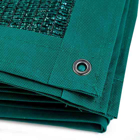 Сітка для тіні 65% 3 м*4 м посилена з люверсами сітка затіняюча Дніпро