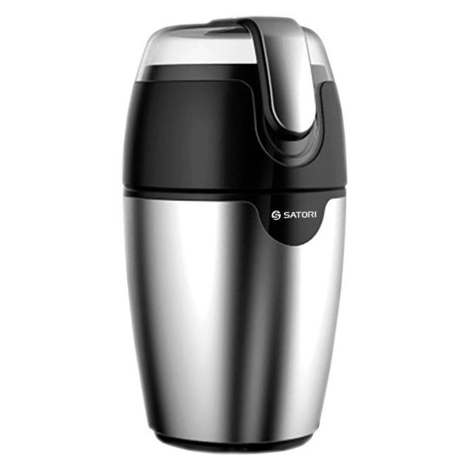 Електрична кавомолка подрібнювач SATORI SG-2510-SL 120 Вт, Млин для DN-729 кавових зерен Київ - фото 7