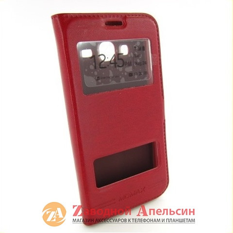 Чехол книга Samsung J3 J300 J310 J320 Smart Case red Одесса - изображение 4