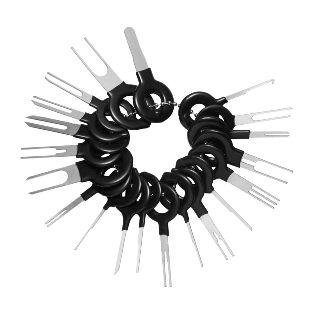 Інструменти, Набір екстракторів для вилучення клем Чорно-сріблястий, Гума, метал, Розміри (мм):. Марка Київ - фото 2