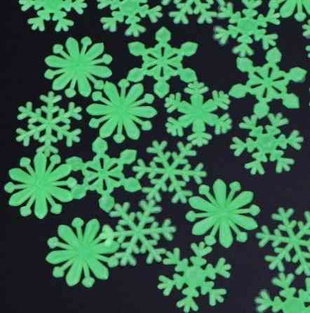 Снежинки новогодние 48 штук 3 см салатовый Киев