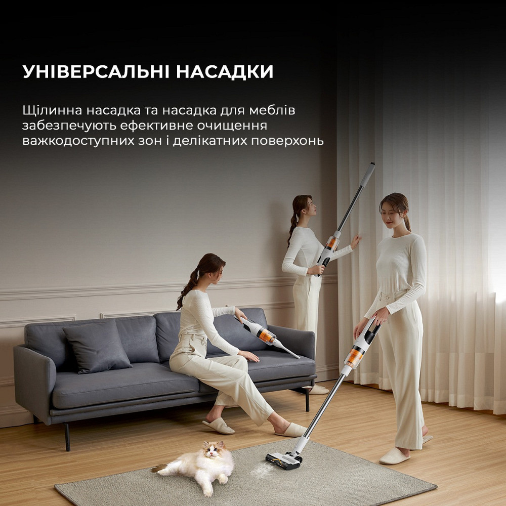 Акумуляторний пилосос Deerma T10W (DEM-T10W) ( Білий ) Харьков - изображение 17