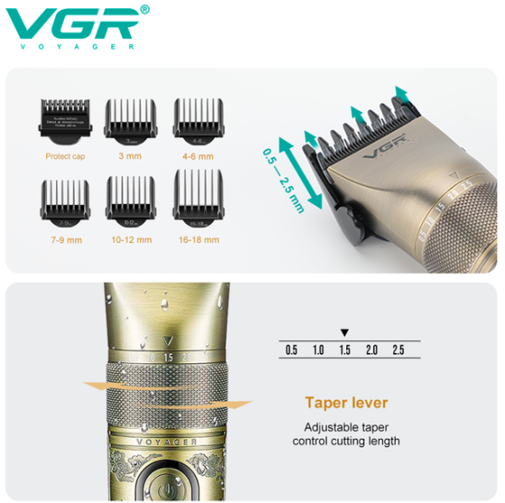 Машинка для стрижки VGR V-659 Днепр