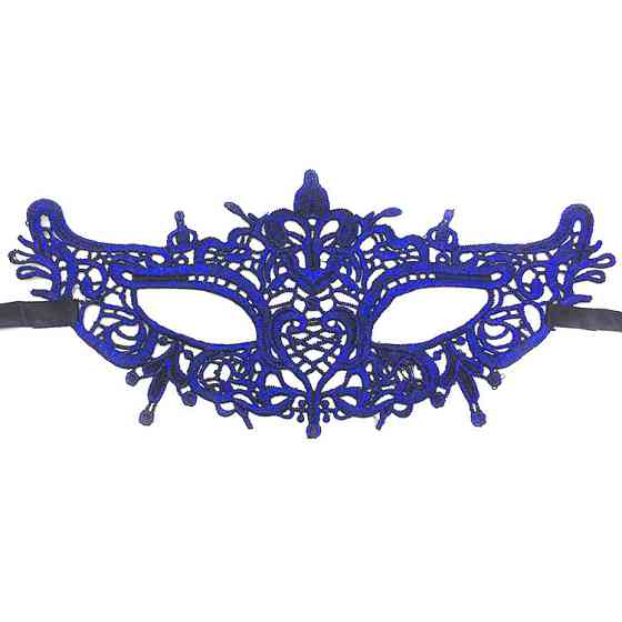 Святкова маска венеціанська на лице one size синій Київ