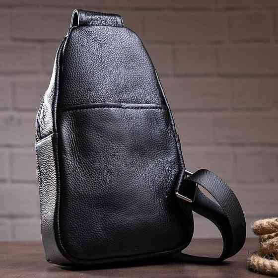 Сумка через плечо мужская Vintage 14857 Черная Киев