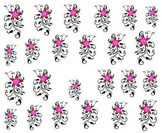 Наклейки для ногтей XF1370 Киев