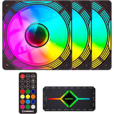 Кулер для корпуса Gamemax KF300 BK Винница