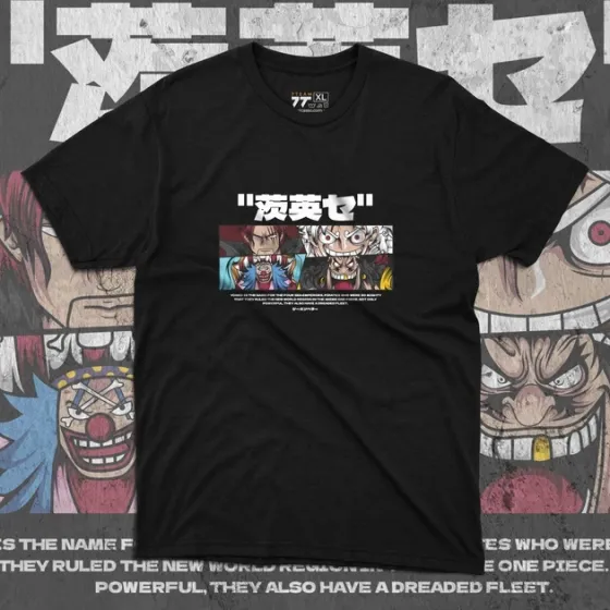 Футболка мужская с принтом Ван Пис Yonko Размер 48 Anime0278 Днепр