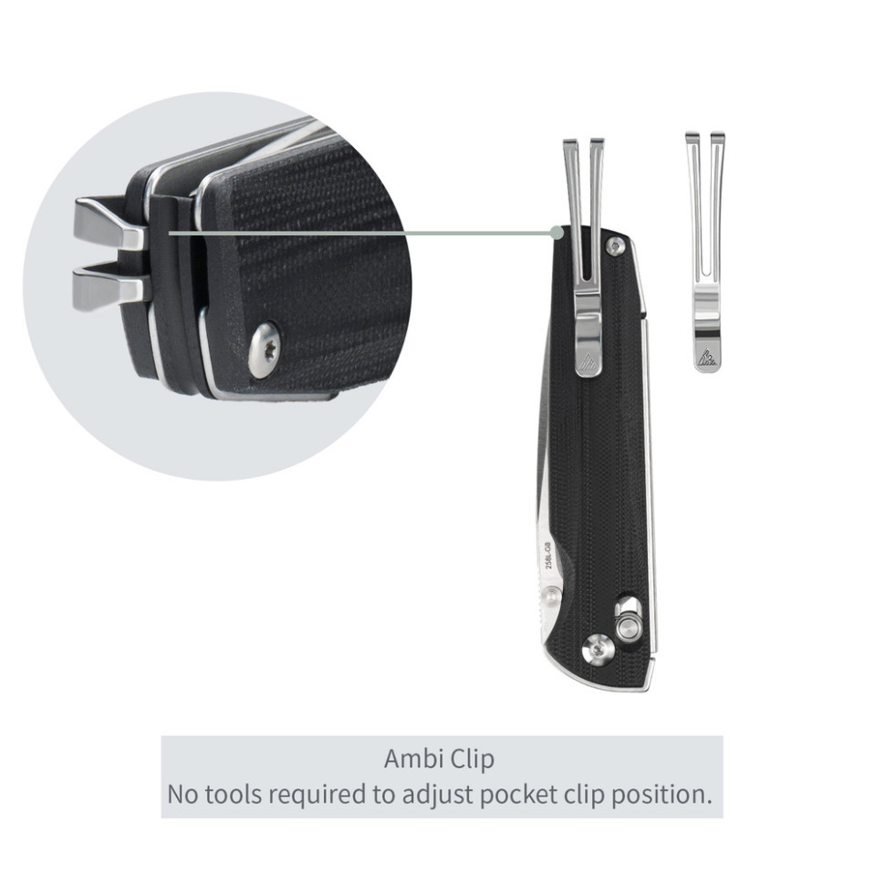 Ніж складаний SRM Terrier 258L-GB, чорний Київ - фото 11