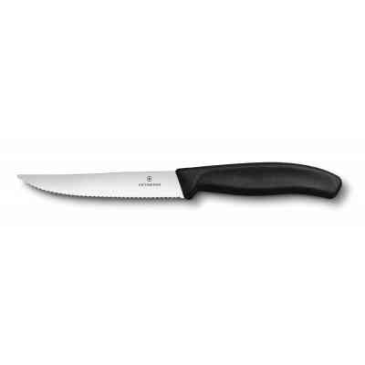 Кухонний ніж Victorinox SwissClassic SteakPizza 12 см Serrated Black (6.7933.12) Вінниця