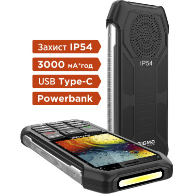 Мобильный телефон Sigma X-style 323 RAIN Black (4827798885710) Винница - изображение 7