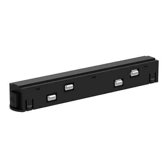 Короткий прямий конектор Ardero LD3001 чорний Харків