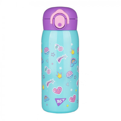 Поїльник-непроливайка Yes Термос Glamour 420 мл (708201) Вінниця - фото 1