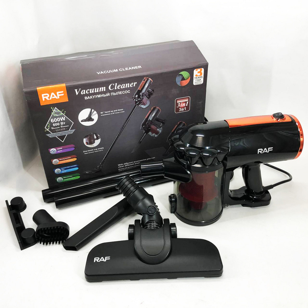 Вертикальный мощный пылесос без мешка RAF, Многофункциональный вертикальный пылесос TV-67 Львов - изображение 2