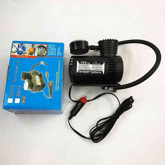 Компресор автомобільний насос, Компресор від прикурювача, Насос автомобільний для шин 12в в прикурювач BP-51 Івано-Франківськ