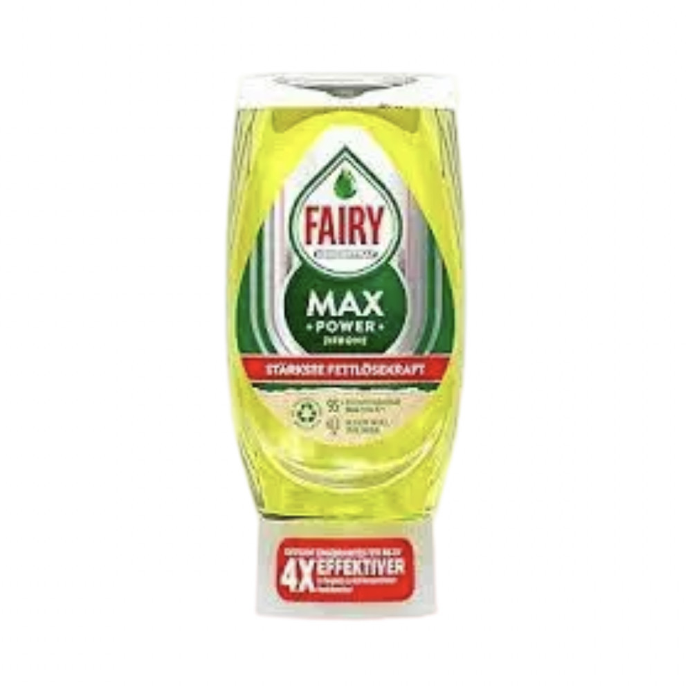 Засіб для миття посуду Fairy Max Power, 545  мл лимон Виноградов - изображение 1