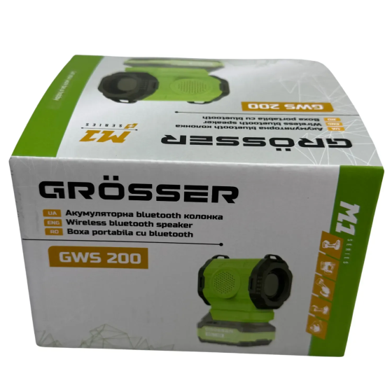Акумуляторна Bluetooth-колонка Grosser GWS 200 (без акума і зарядки) Київ