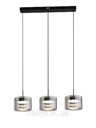 Светодиодный подвесной светильник G 2922/3L 42W Дымчато-черный Киев