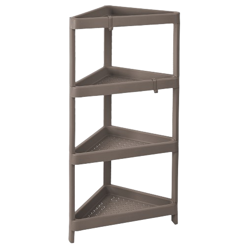 Полиця кутова 45*26*105см какао Алеана Житомир - фото 1