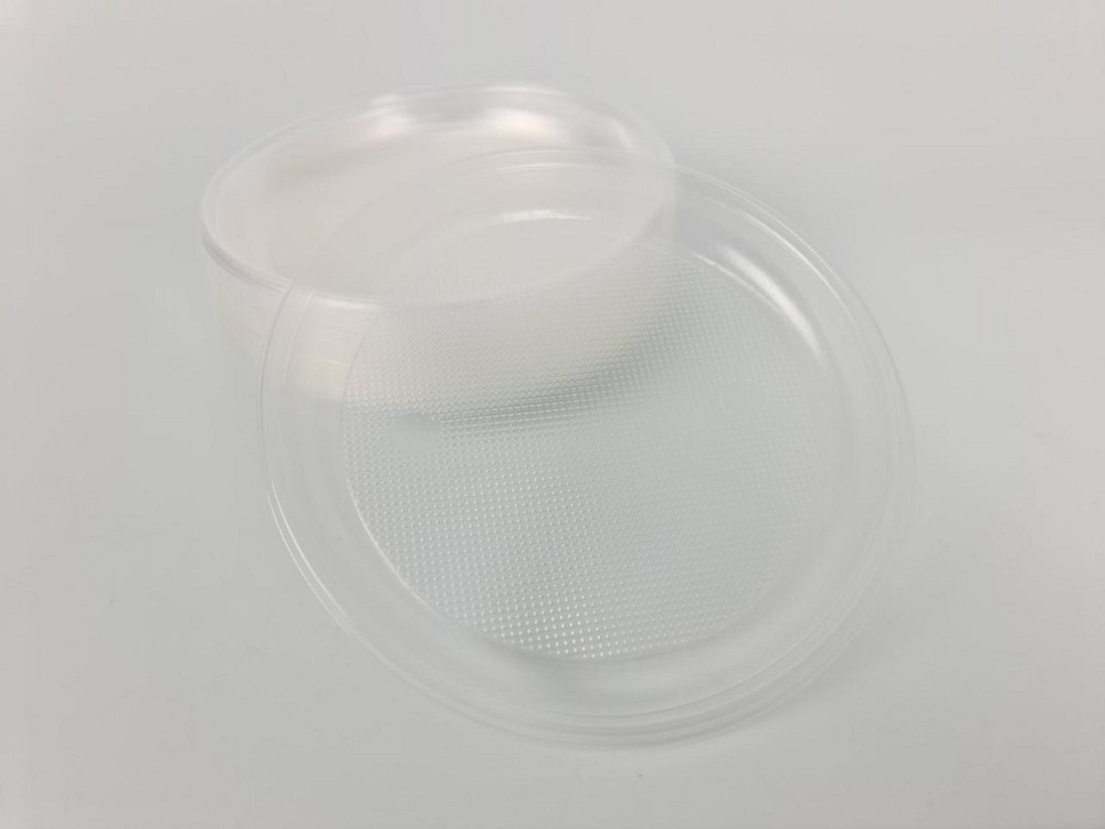 Тарілка одноразова діаметр 165 мм Суперпрозора (100 шт.) Харків - фото 3